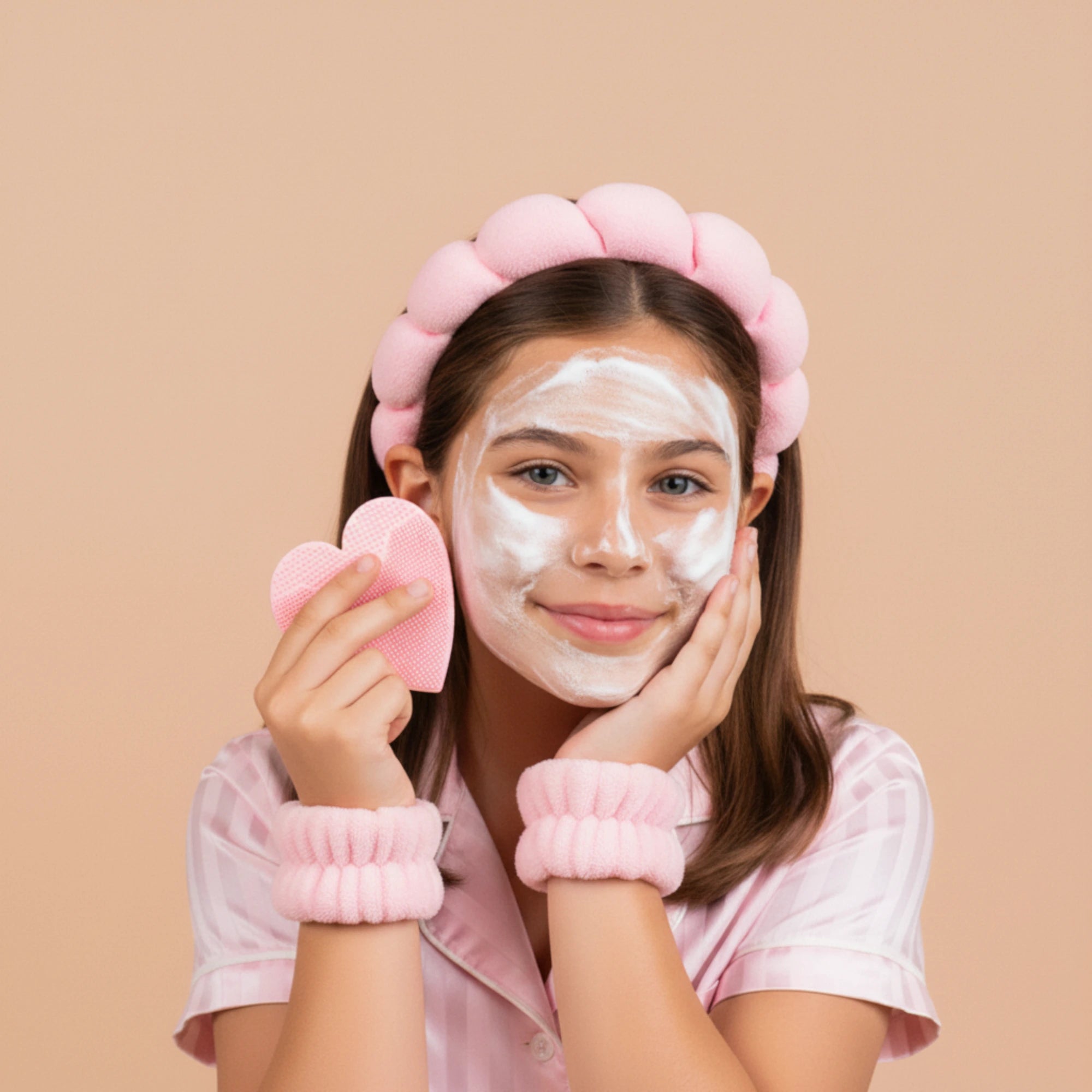 Heart Shaped Skin Buffers