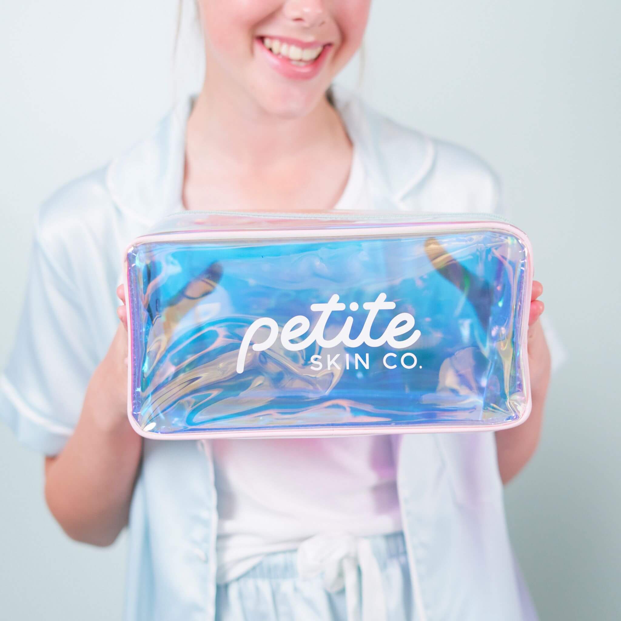 Holographic Skincare Bag