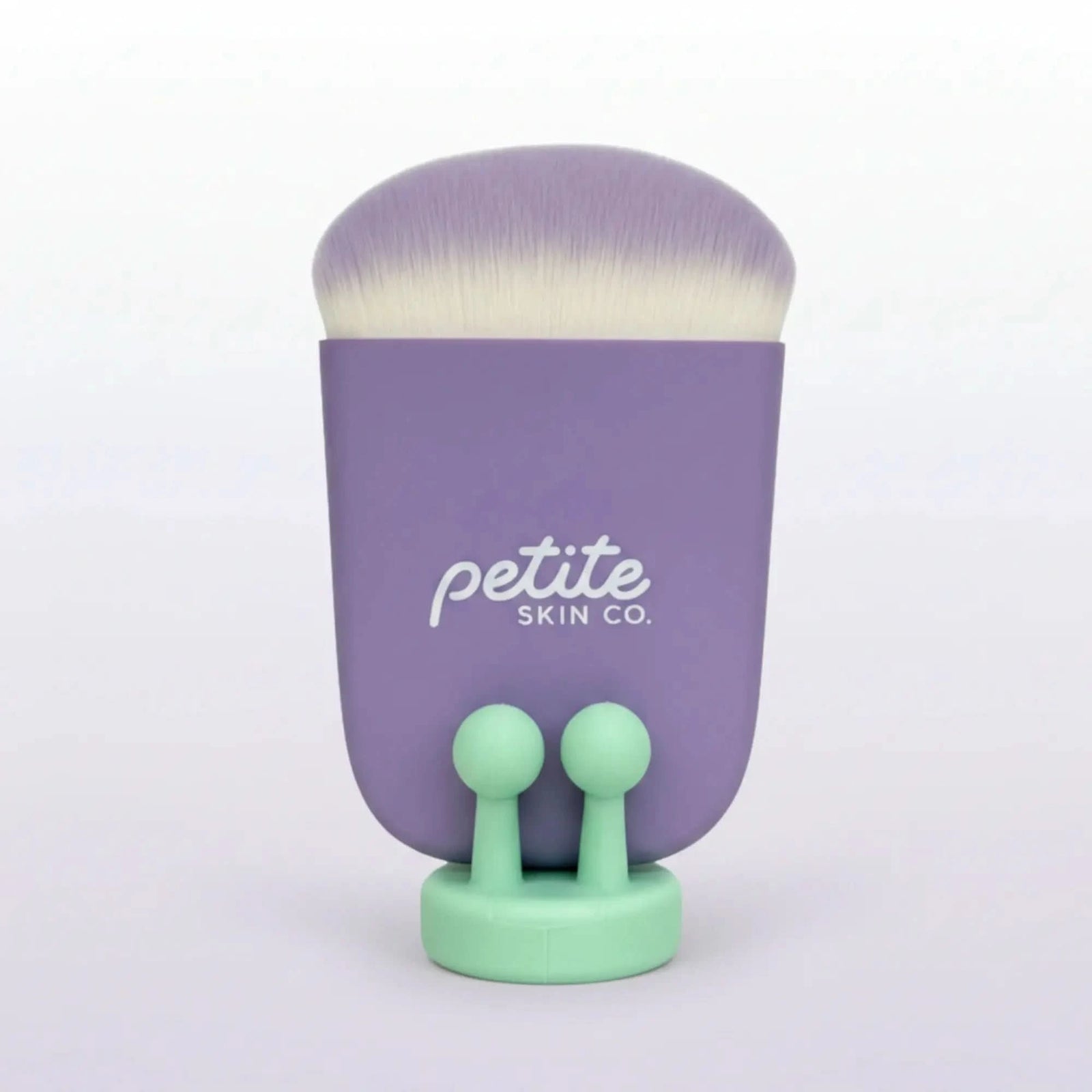 Daily Essentials Hook in mint color with strong adhesive backing, designed to hold Petite Skin Co. products, Australian made for gentle skincare routines for 7 to 14 year olds. Good Skin Habits Start Early.
