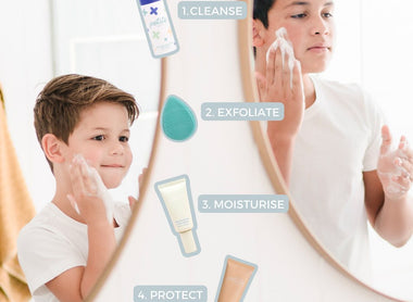A Skincare Routine for 11 to 13 year olds and beyond