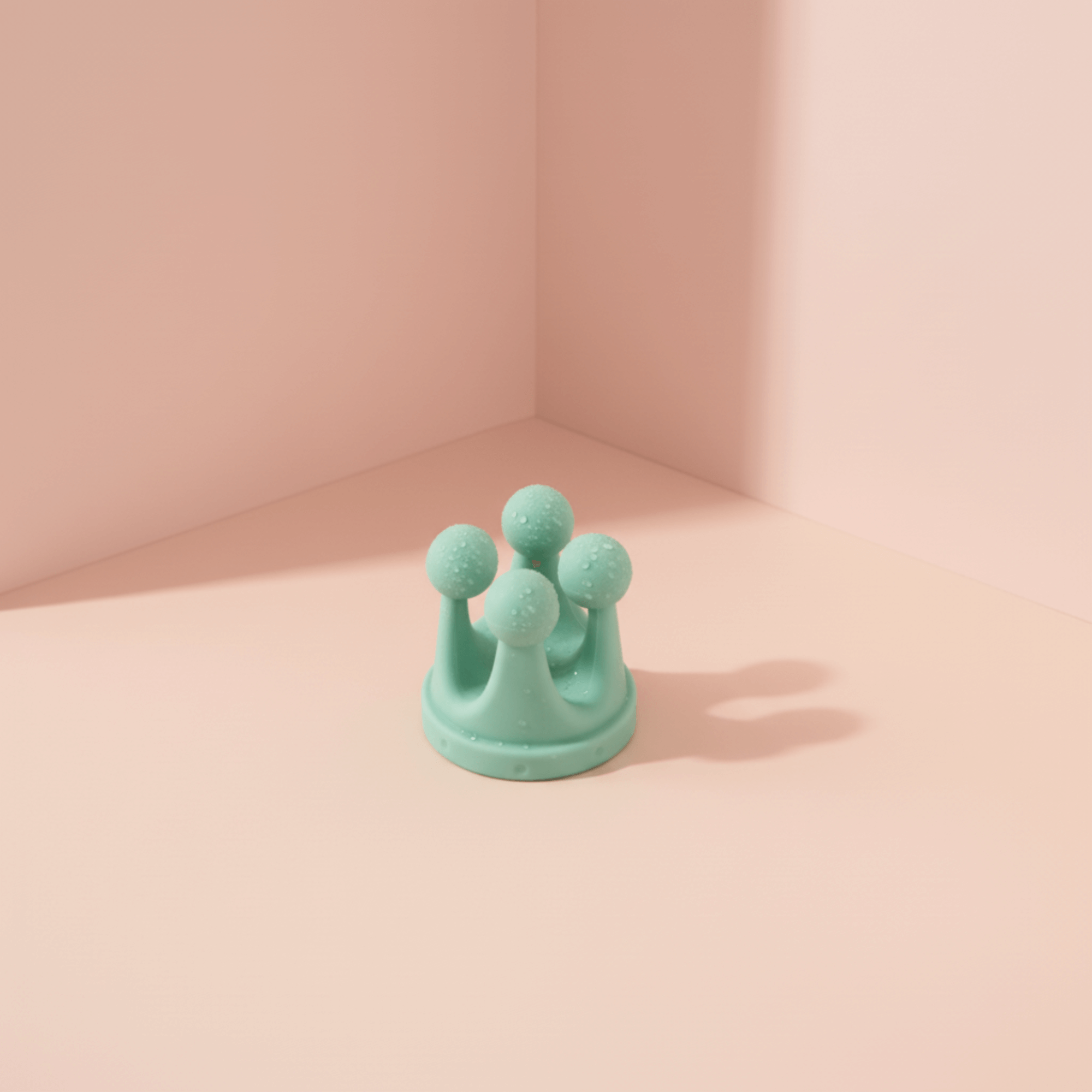 Crown Face Towel Holder