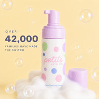 Petite Skin Co. Face Cleansing Foam trusted by 42,000+ families